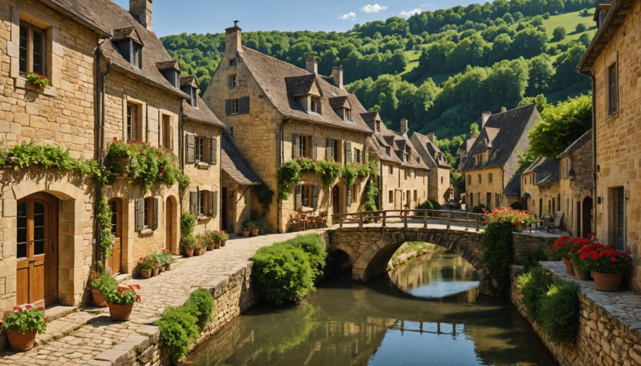 Les plus beaux villages à visiter autour de sarlat avec les chalets du perigord à sarlat