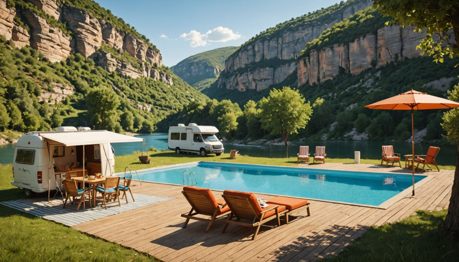 Profiter des gorges du tarn en camping avec piscine : le combo détente
